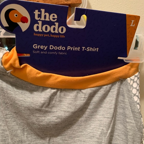 NWT Dog t shirt size large "Favorite family member.." - Picture 4 of 5